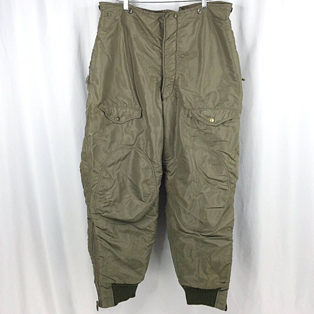 VTG USAF Trousers Air Crew Heavy Pants Type F-1 Size 42 Military Flight Thermal